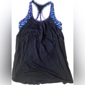 Athletic tank top with built in bar, size 14 from Ivivva.